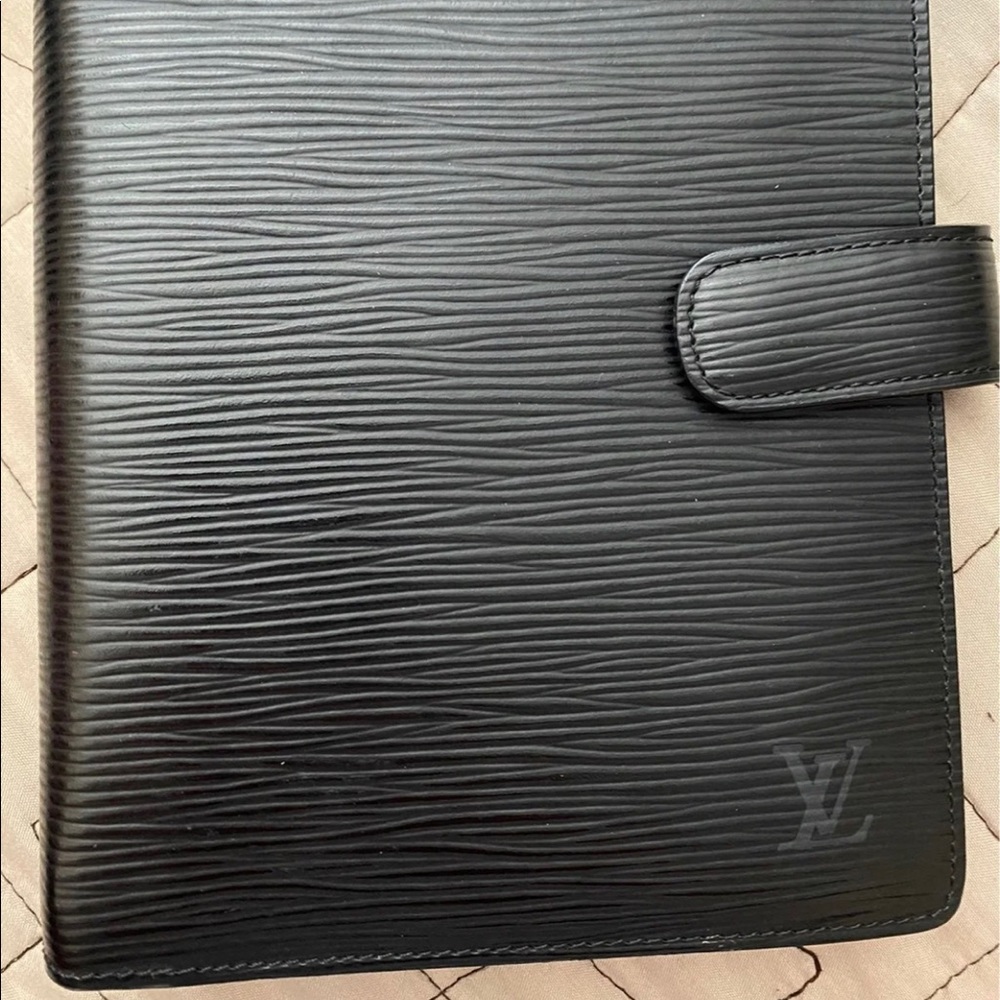 Louis Vuitton Epi Black Agenda